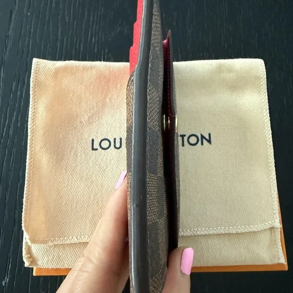 Louis Vuitton Brown Checkered Pouch - Picture 6 of 7